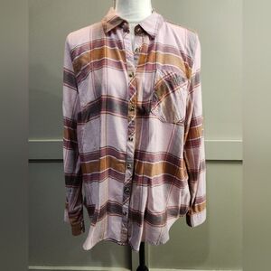 Maurices Multicolored Flannel. Size 0X.